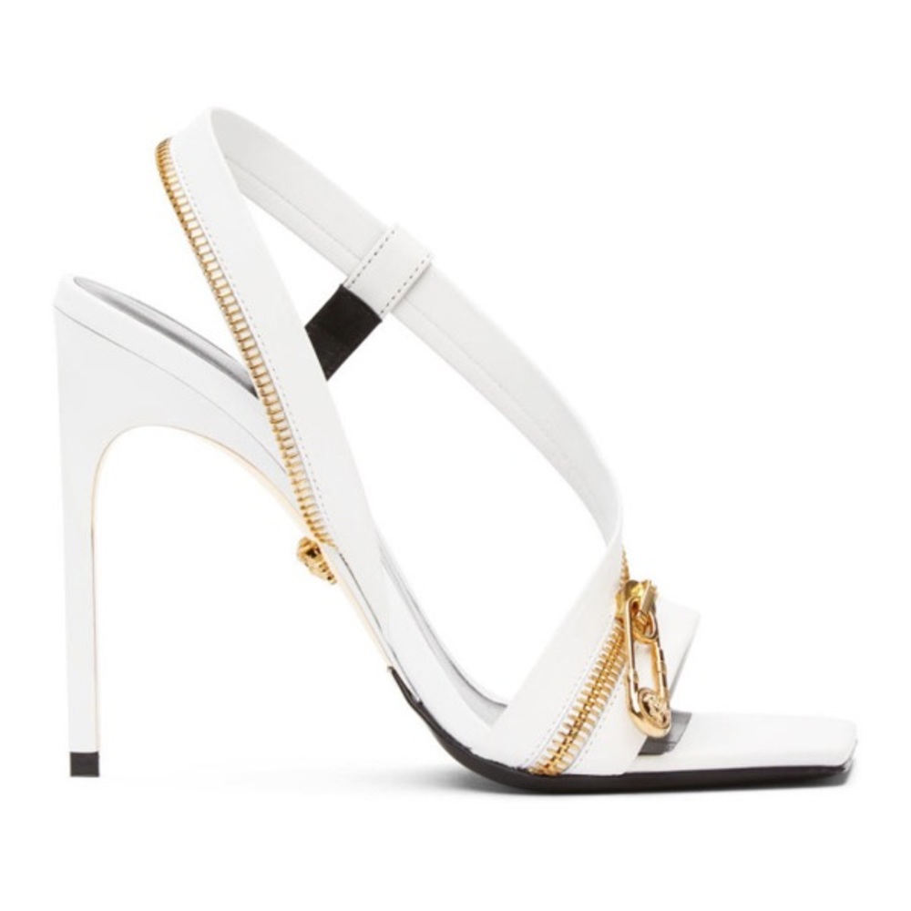 SALE❗️Versace: Safety Pin Heels - Picture 4 of 5